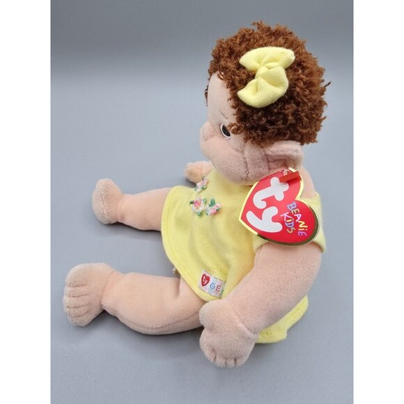 TY Beanie Kid - CURLY (10 inch) - MWMTs Stuffed Doll Girl Toy - Picture 4 of 11